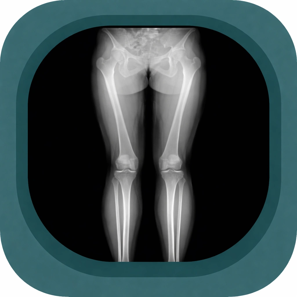X Ray lower limb icon